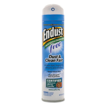 Diversey™ Endust Free Hypo-allergenic Dusting And Cleaning Spray, 10 Oz Aerosol Spray, 6-carton freeshipping - TVN Wholesale